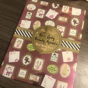 Too faced all-in-one palette + calendar set